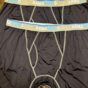 2XL Duluth Trading Armachillo boxer briefs, black, EUC, 2 pair.